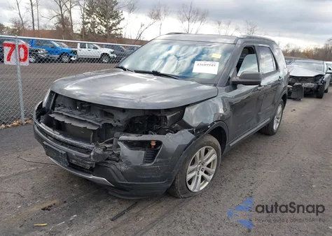 2019 Ford Explorer Xlt из США, поврежденный, VIN 1FM5K7D86KGA27377